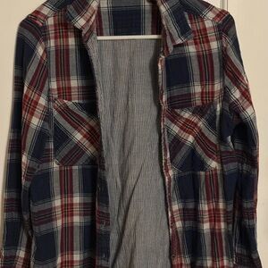 Seven7 Flannel Button-Up